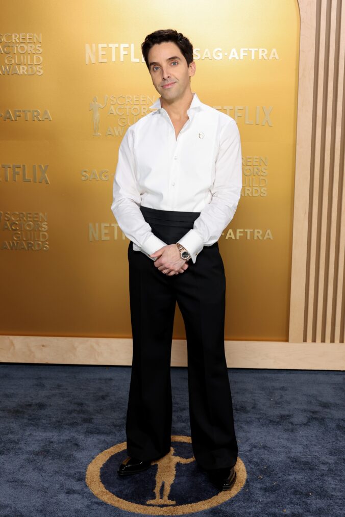 Paul W. Downs at the 2025 SAG Awards