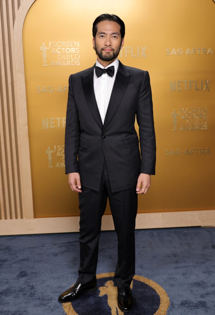 Shinnosuke Abe at the 2025 SAG Awards