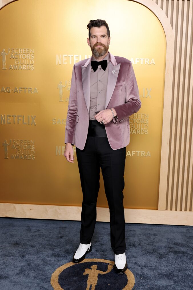 Timothy Simons at the 2025 SAG Awards