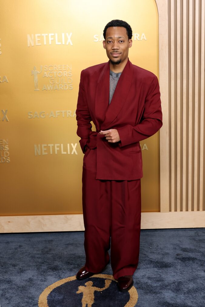 Tyler James Williams at the 2025 SAG Awards