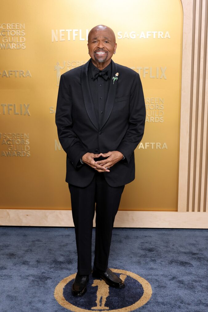 William Stanford Davis at the 2025 SAG Awards