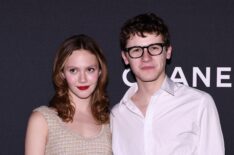 Iris Apatow and Sam Nivola attend the Museum Of Modern Art's 16th Annual Film Benefit on October 23, 2024 in New York City.