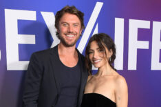 Adam Demos and Sarah Shahi attend Netflix's 'Sex/Life' Season 2 Special Screening