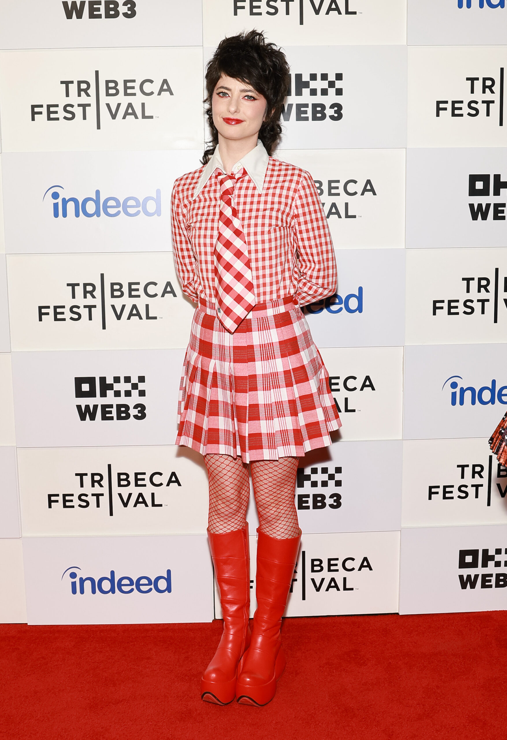 NEW YORK, NEW YORK - JUNE 11: Sarah Sherman attends the