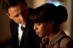 Tony Goldwyn and Kerry Washington on Scandal