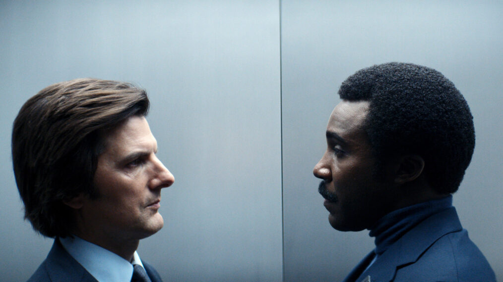 Adam Scott and Tramell Tillman in Severance - Season 2 Episode 5