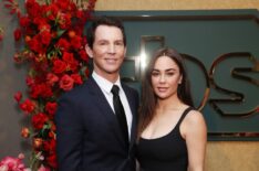 Shawn Hatosy and Kelly Albanese attend the 27th Annual Critics Choice Awards at Fairmont Century Plaza on March 13, 2022 in Los Angeles