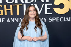 Aidy Bryant attends SNL50: The Anniversary Special