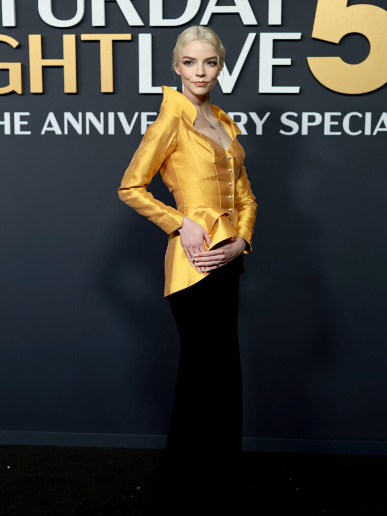 Anya Taylor-Joy attends SNL50: The Anniversary Special