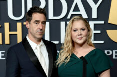 Chris Fischer & Amy Schumer attend SNL50: The Anniversary Special