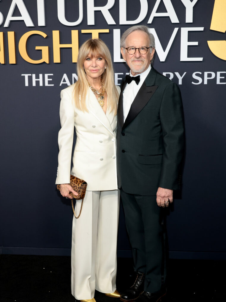 Kate Capshaw & Steven Spielberg attend SNL50: The Anniversary Special