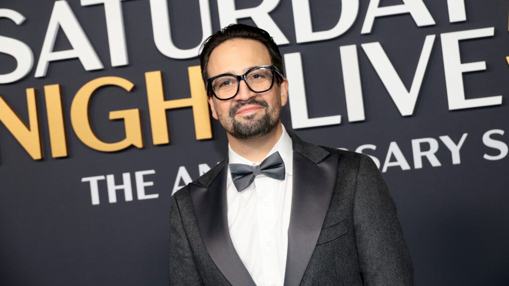 Lin-Manuel Miranda attends SNL50: The Anniversary Special