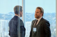 Stephen Amell as Ted Black, Josh McDermitt as Stuart Lane — Suits LA Series Premiere 'Seven Days a Week and Twice on Sunday'