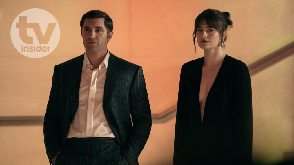 Phil Dunster as Quinn and Millie Brady as Eliza — 'Surface' Season 2
