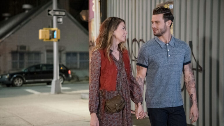 YOUNGER, Sutton Foster, Nico Tortorella in 'The Marshmallow Experiment',