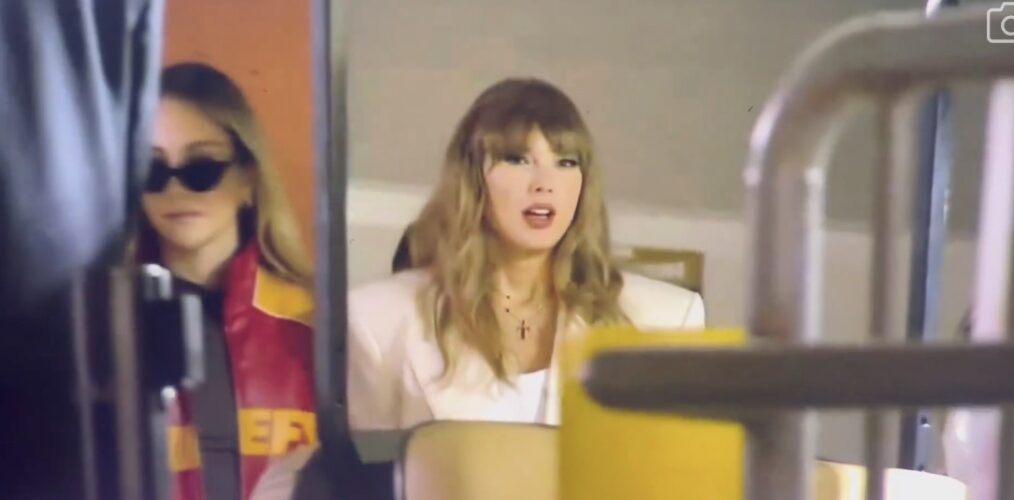Taylor Swift at Super Bowl 2025