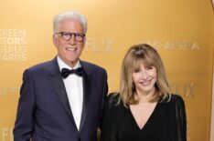 Ted Danson and Mary Steenburgen attend the 31st Annual Screen Actors Guild Awards at Shrine Auditorium and Expo Hall on February 23, 2025 in Los Angeles, California.