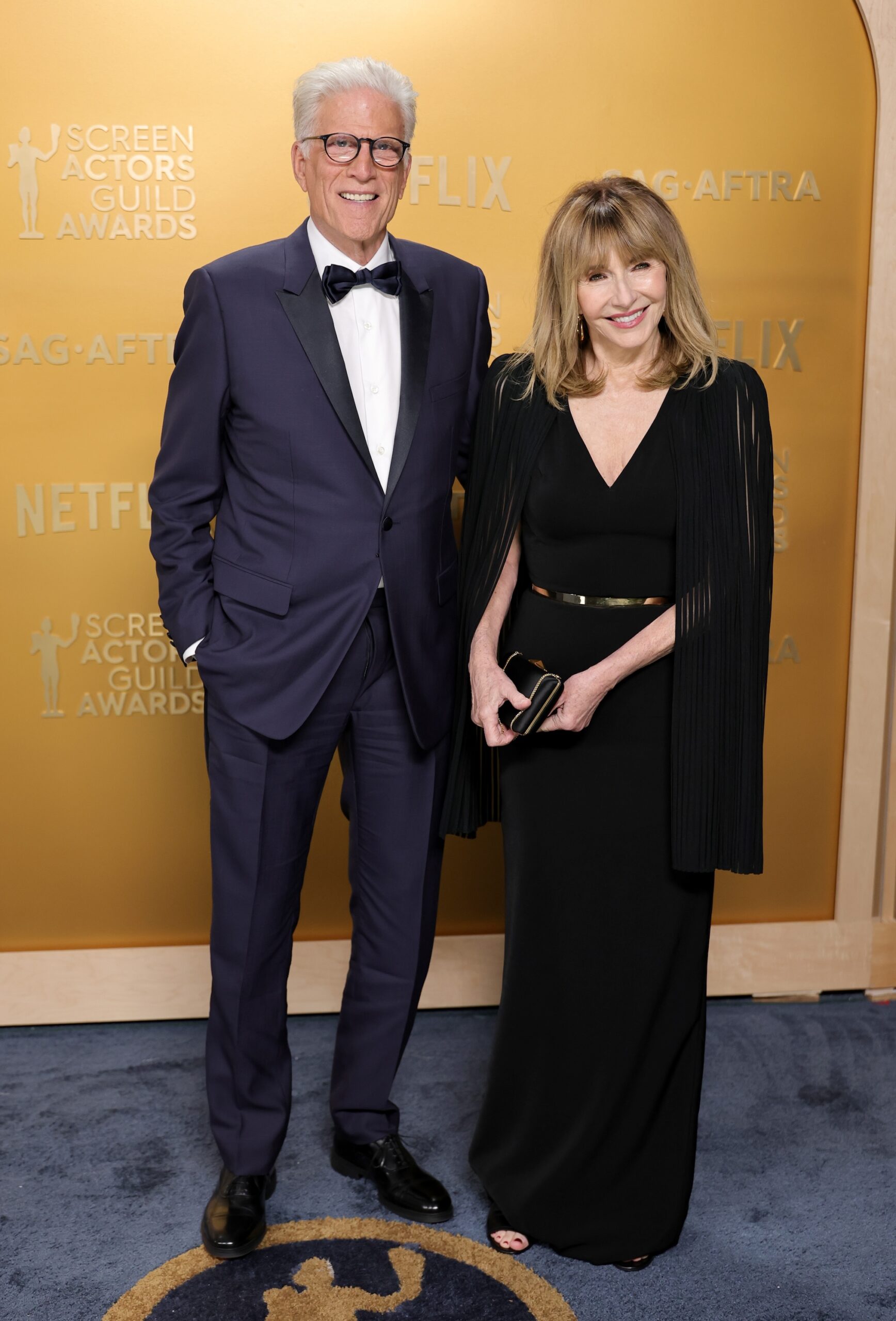 Ted Danson and Mary Steenburgen attend the 31st Annual Screen Actors Guild Awards at Shrine Auditorium and Expo Hall on February 23, 2025 in Los Angeles, California.