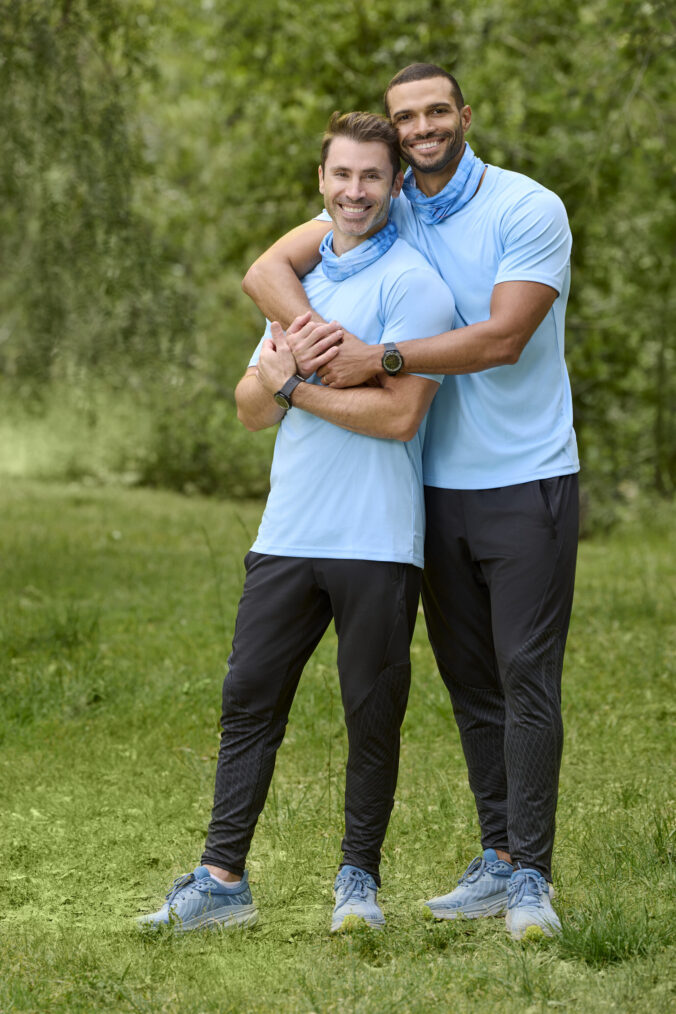 Contestants Brett Hamby and Mark Romain from 'The Amazing Race' Season 37