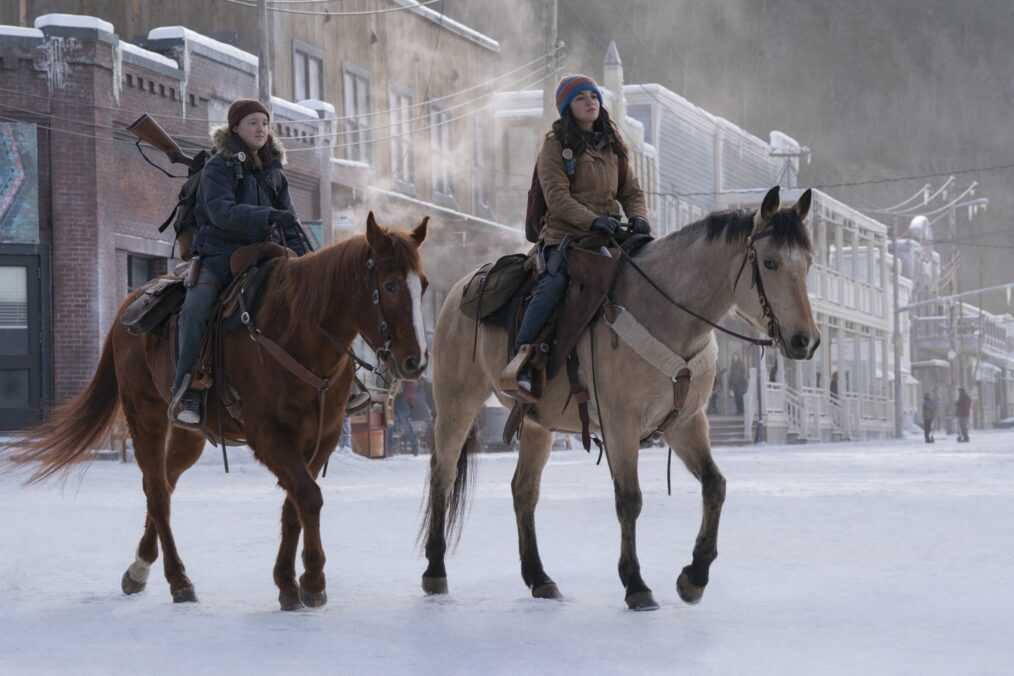 Bella Ramsey and Isabela Merced in 'The Last of Us' Season 2