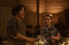 Young Mazino and Bella Ramsey in 'The Last of Us' Season 2