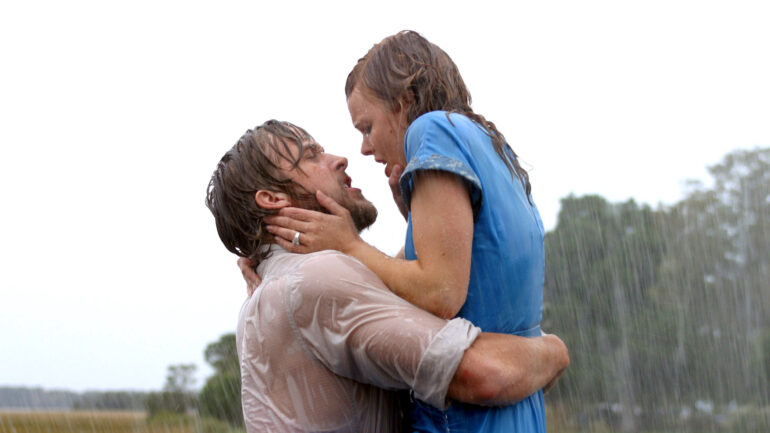 THE NOTEBOOK, Ryan Gosling, Rachel McAdams, 2004,