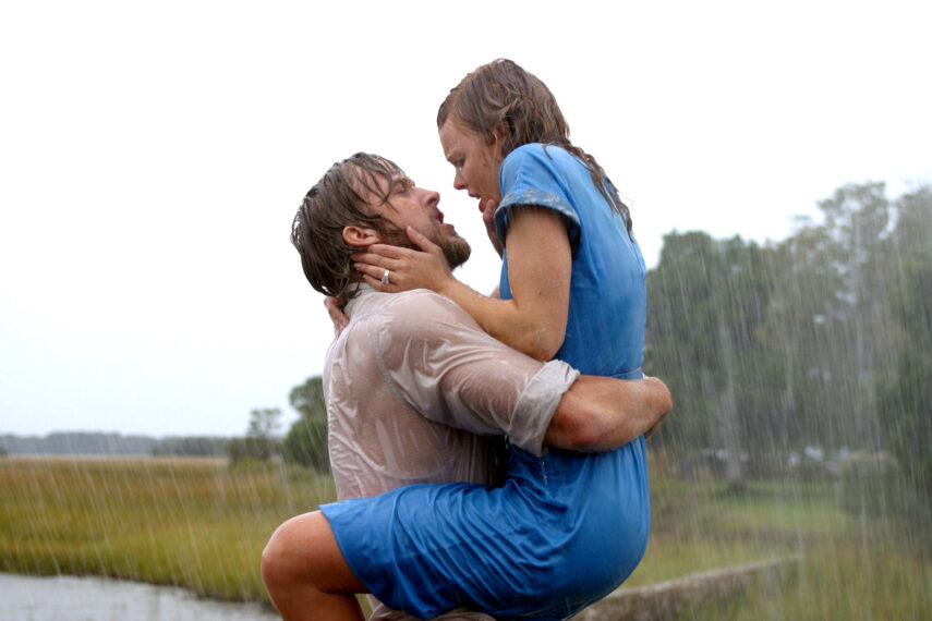 Ryan Gosling, Rachel McAdams as Allie and Noah in 'The Notebook'