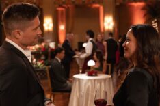 Eric Winter as Tim, Melissa O'Neil as Lucy — 'The Rookie' Season 7 Episode 6 'The Gala'
