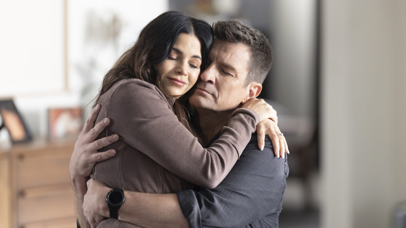 Jenna Dewan as Bailey and Nathan Fillion as Nolan — 'The Rookie' Season 7 Episode 7