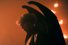 Gwendoline Christie as Lucifer Morningstar in 'The Sandman' Season 2 Episode 1