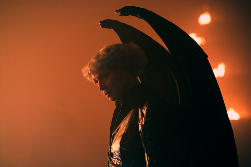 Gwendoline Christie as Lucifer Morningstar in 'The Sandman' Season 2 Episode 1