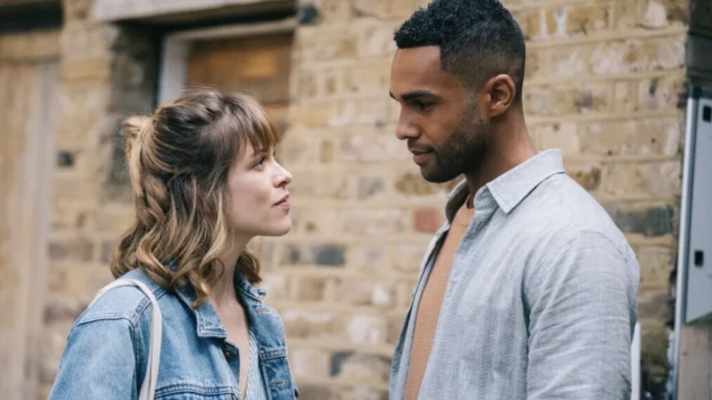 Sophie Cookson and Lucien Laviscount in 'This Time Next Year' on Roku