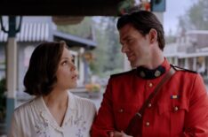 Erin Krakow and Kevin McGarry as Elizabeth and Nathan in 'When Calls the Heart' Season 12