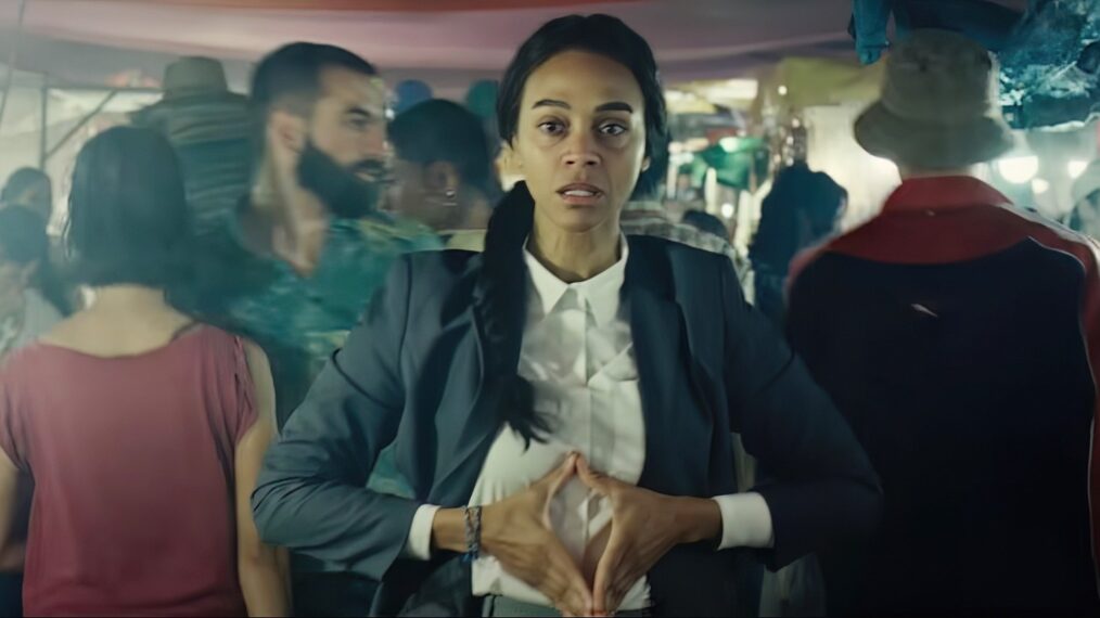 Zoe Saldaña in 'Emilia Pérez'