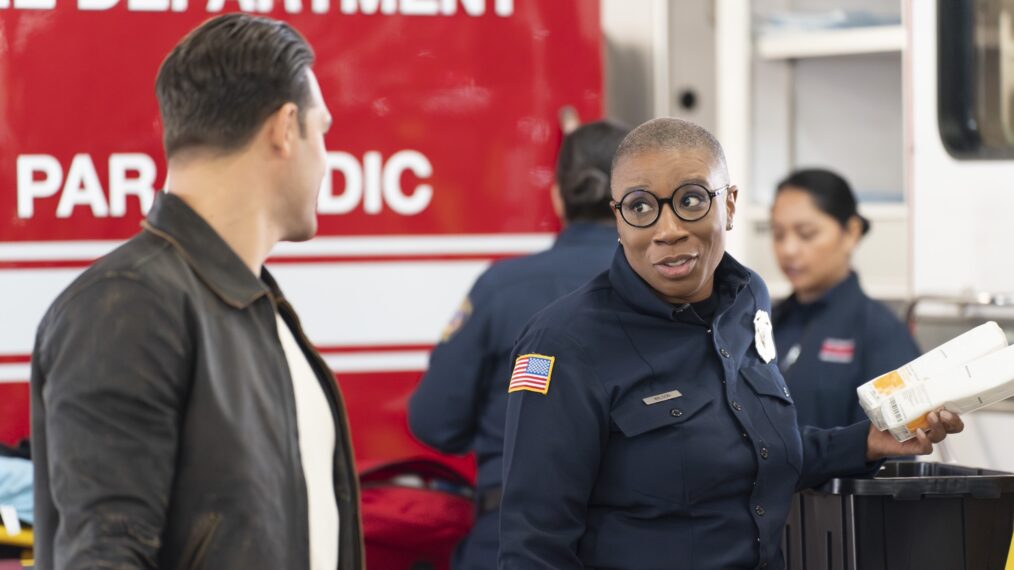 Aisha Hinds as Hen — '9-1-1' Season 8 Episode 9 