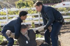 Anirudh Pisharody, Ron Orbach, and Oliver Stark — '9-1-1' Season 8 Episode 11 'Holy Mother of God'