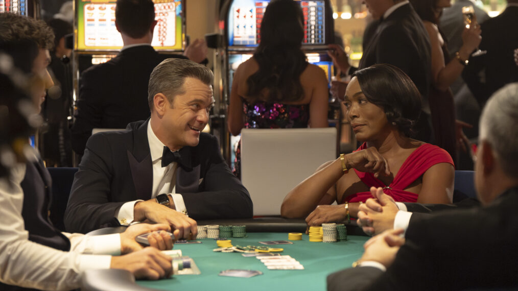 Joshua Jackson and Angela Bassett in Doctor Odyssey - 'Casino Week'