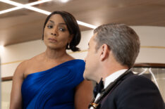 Angela Bassett and Joshua Jackson in Doctor Odyssey - 'Casino Week'