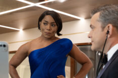 Angela Bassett and Joshua Jackson in Doctor Odyssey - 'Casino Week'
