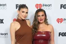 Janet Caperna and Brittany Cartwright attend the 2025 iHeartRadio Music Awards at Dolby Theatre in Los Angeles, California on March 17, 2025. Broadcasted live on FOX