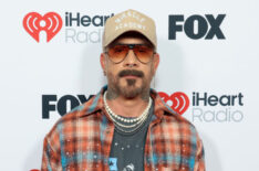 AJ McLean attends the 2025 iHeartRadio Music Awards at Dolby Theatre in Los Angeles, California on March 17, 2025. Broadcasted live on FOX.