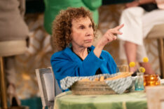 Rhea Perlman in Mid-Century Modern