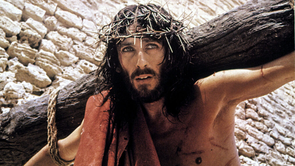 Robert Powell as Jesus Christ in Jesus of Nazareth