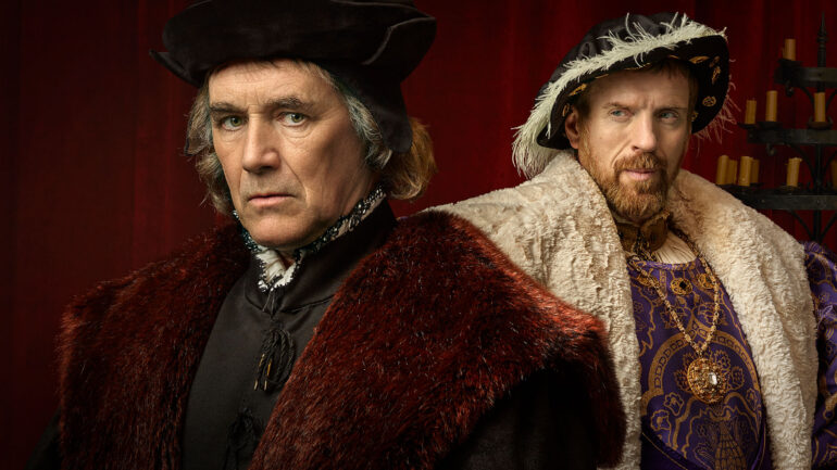MASTERPIECE Wolf Hall: The Mirror and the Light Premiering March 23, 2025 at 9/8c on PBS The follow-up to the award-winning and critically acclaimed miniseries, Wolf Hall. Based on the novel by Hilary Mantel, the series charts the end of Thomas Cromwell’s story. Mark Rylance and Damian Lewis return as Cromwell and King Henry VIII. Shown (l-r): Thomas Cromwell (Mark Rylance) and King Henry VIII (Damian Lewis)