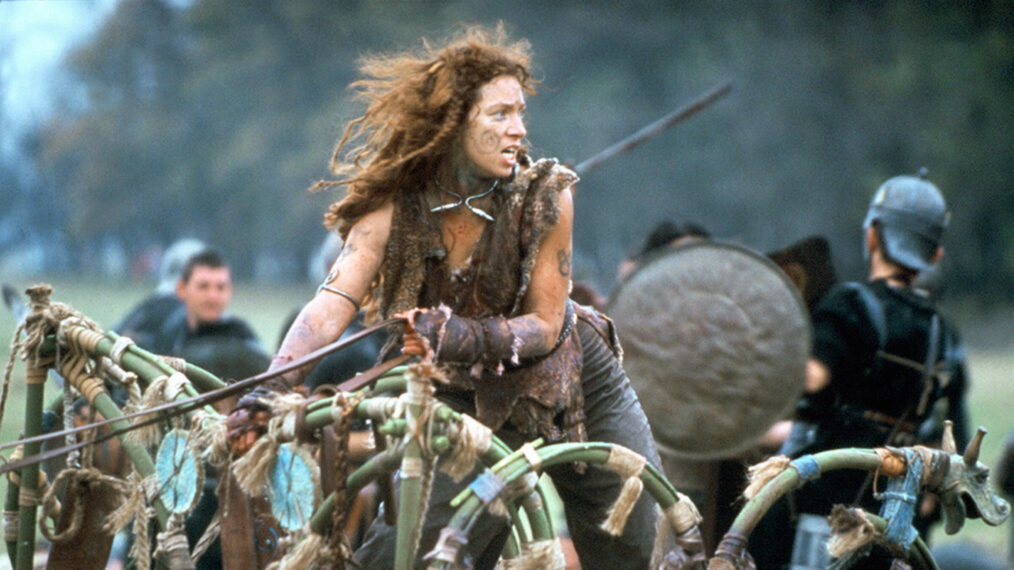 Alex Kingston as Boudica in 'Boudica'