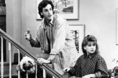 Malachi Pearson, Bob Saget, Candace Cameron Bure in Full House - 'Misadventures in Babysitting',