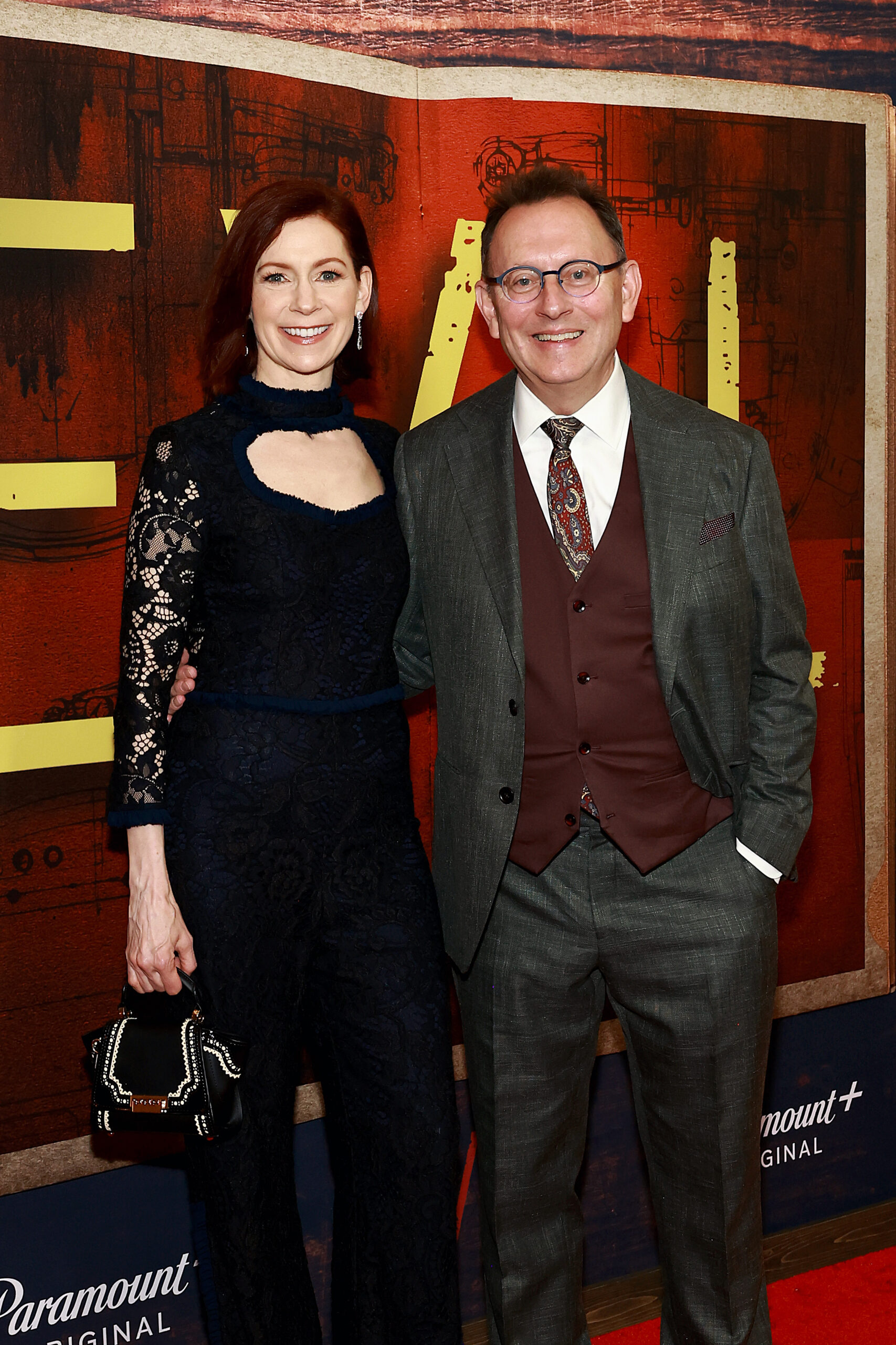 Carrie Preston and Michael Emerson attend a special screening of EVIL