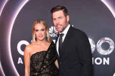 Carrie Underwood and Mike Fisher attend NBC's Opry 100: A Live Celebration