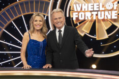 Pat Sajak and Vanna White in the 'Celebrity Wheel of Fortune' Season 5 premiere