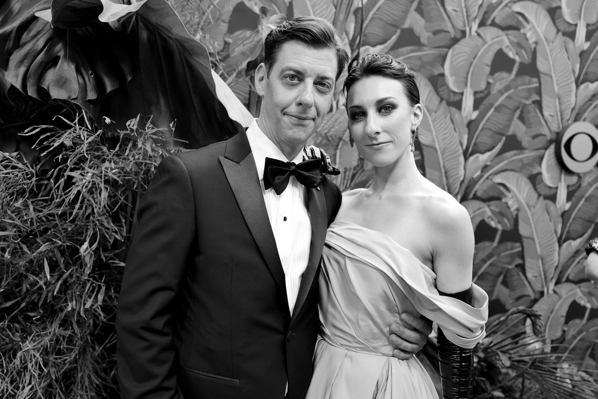 Christian Borle and Skye Maddox attend The 76th Annual Tony Awards